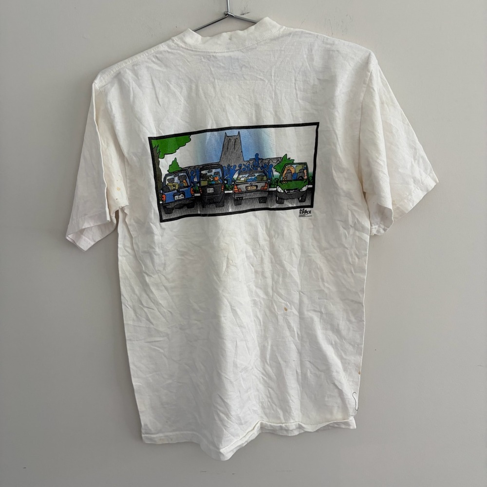 Vintage All Sport Duke University Last Day of Classes 2002 T-Shirt White M